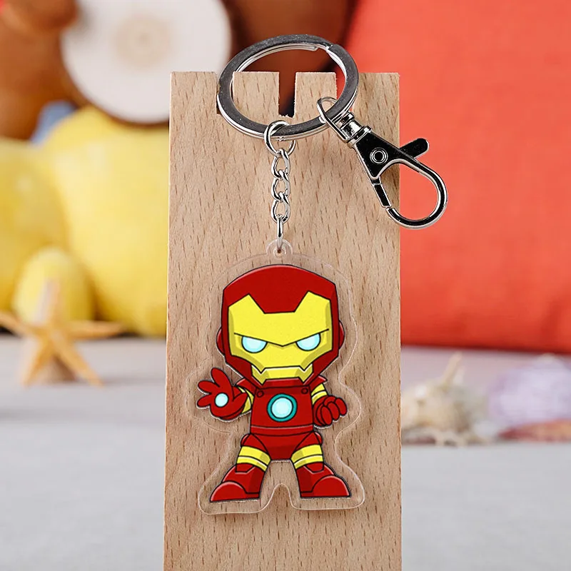 Avengers 4 Superhero Keychain Captain America Thanos Iron Man Thor Panther Acrylic Transparent Figure Key Ring
Avengers 4 Superhero Keychain Captain America Thanos Iron Man Thor Panther Acrylic Transparent Figure Key Ring