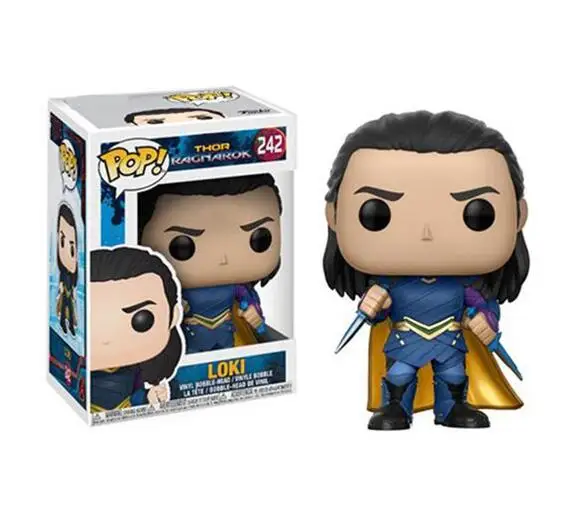 Funko pop Movie: Thor 3 - Loki 242# Vinyl Action Figure Model Toy with Box | Игрушки и хобби