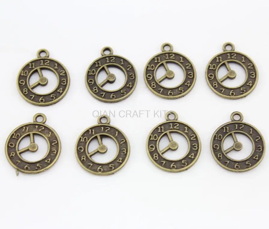 10 pcs clock pendant antique bronze silver mix color zinc alloy pendant, charm, drops for diy 18mm lead and nickle free
10 pcs clock pendant antique bronze silver mix color zinc alloy pendant, charm, drops for diy 18mm lead and nickle free