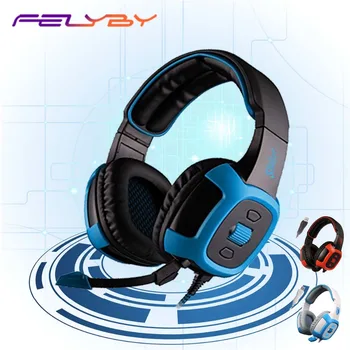 FELYBY SA906i game headset headset usb desktop computer gaming headset with microphone
FELYBY SA906i game headset headset usb desktop computer gaming headset with microphone