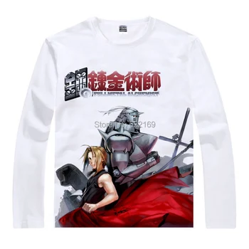 2015 Fullmetal Alchemist Steel Edward Alphonse T Shirt Anime Japanese Animation Novelty Summer Men's T-shirt Cosplay Clothing
2015 Fullmetal Alchemist Steel Edward Alphonse T Shirt Anime Japanese Animation Novelty Summer Men's T-shirt Cosplay Clothing