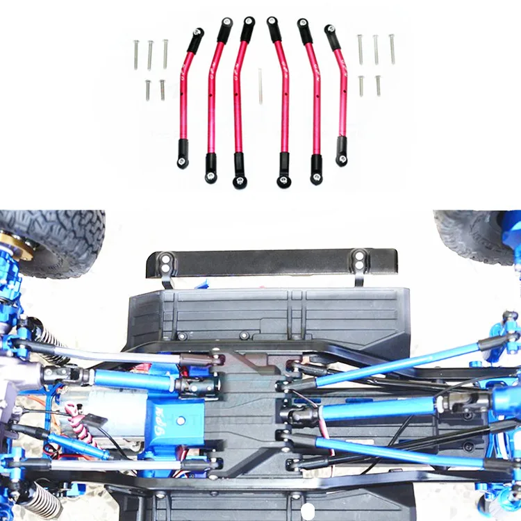 ALLOY ADJUSTABLE UPPER & LOWER SUSPENSION LINK for 1/10 TRAXXAS TRX-4 TRX4 DEFENDER TRAIL CRAWLER
ALLOY ADJUSTABLE UPPER & LOWER SUSPENSION LINK for 1/10 TRAXXAS TRX-4 TRX4 DEFENDER TRAIL CRAWLER