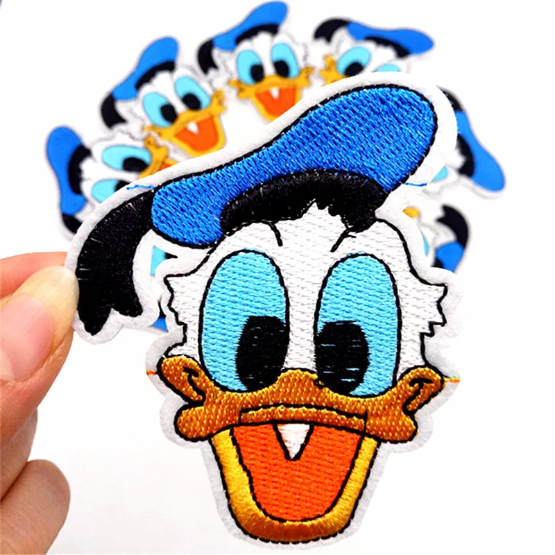10Pcs Donald Patches Cartoon Badges For Clothing Iron On Embroidered Applique Patch Kids Clothes Bags Stickers DIY Apparel Patch
10Pcs Donald Patches Cartoon Badges For Clothing Iron On Embroidered Applique Patch Kids Clothes Bags Stickers DIY Apparel Patch