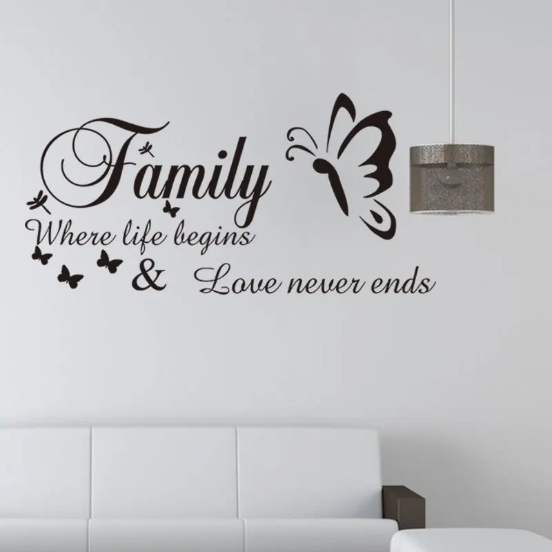 Family Removable Wall Stickers For Living Room Art Mural Home Decoration Stickers Self adhesive Wall paper
Family Removable Wall Stickers For Living Room Art Mural Home Decoration Stickers Self adhesive Wall paper