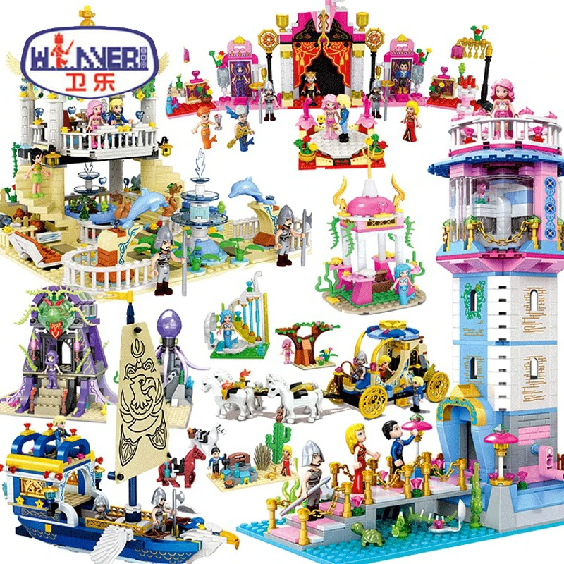 Girls Toys Mermaid Princess Model Building Blocks Compatible Legoes Figures Bricks Educational Toy Friends For Kids Gifts
Girls Toys Mermaid Princess Model Building Blocks Compatible Legoes Figures Bricks Educational Toy Friends For Kids Gifts