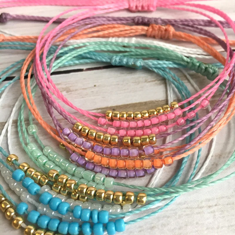 2019 summer Beach Anklet Bohemian rice BEADS HANDMADE Multilayer candy color barefoot Bracelet multi-color optional Foot Jewelry
2019 summer Beach Anklet Bohemian rice BEADS HANDMADE Multilayer candy color barefoot Bracelet multi-color optional Foot Jewelry