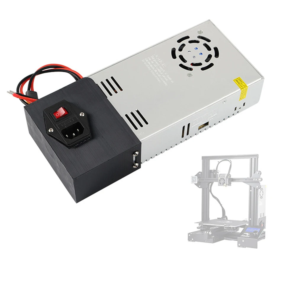 for Ender-3 POWER SUPPLY AC110/220V DC24V 15A Power transformer Supply For 3D Printer Ender-3 Pro 3D Printer Kit
for Ender-3 POWER SUPPLY AC110/220V DC24V 15A Power transformer Supply For 3D Printer Ender-3 Pro 3D Printer Kit