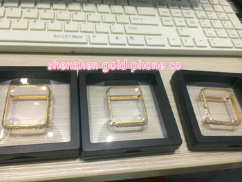 Wholesale-Free shipping 1pcs luxury rose goldplated with diamond cover for watch 38mm 42mm shell plating black gold
Wholesale-Free shipping 1pcs luxury rose goldplated with diamond cover for watch 38mm 42mm shell plating black gold