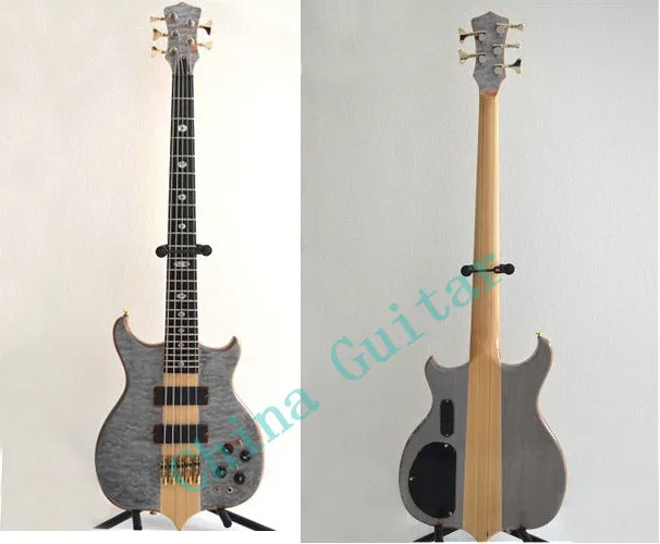 TOP QUALITY 5 strings bass guitar;gold hardware;Free shipping