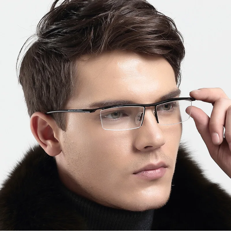 MINCL/2017 new men's glasses frame Titanium optical Half frame eyewear eyeglasses Square vintage classic LXL 
MINCL/2017 new men's glasses frame Titanium optical Half frame eyewear eyeglasses Square vintage classic LXL