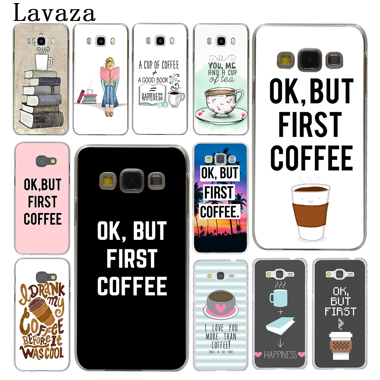 Lavaza Ok But First Coffee book Postcard Hard Phone Cover for Samsung Galaxy J6 J7 J1 J2 J3 J5 2015 2016 2017 Prime Case
Lavaza Ok But First Coffee book Postcard Hard Phone Cover for Samsung Galaxy J6 J7 J1 J2 J3 J5 2015 2016 2017 Prime Case