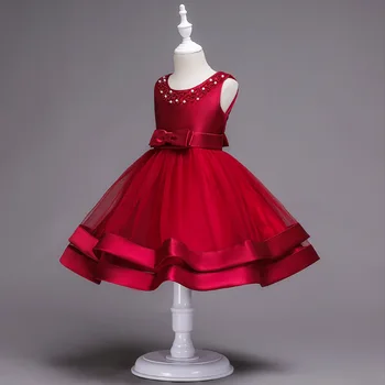 2018 Girls Dress Princess Party Dresses Summer Presenter Dresses Beads Lace Decorating Children clothing Bride Girl Clothes
2018 Girls Dress Princess Party Dresses Summer Presenter Dresses Beads Lace Decorating Children clothing Bride Girl Clothes