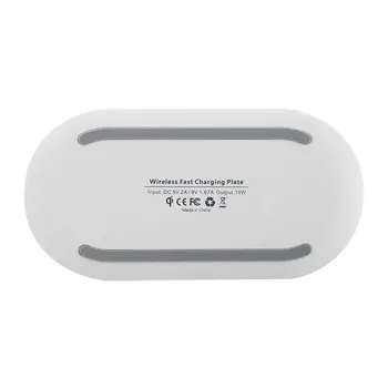 Ultrathin Qi Fast Wireless Fast Charger Rapid Charging Stand For Samsung/Iphone/HUAWEI/Xiaomi cargador inalambrico
Ultrathin Qi Fast Wireless Fast Charger Rapid Charging Stand For Samsung/Iphone/HUAWEI/Xiaomi cargador inalambrico