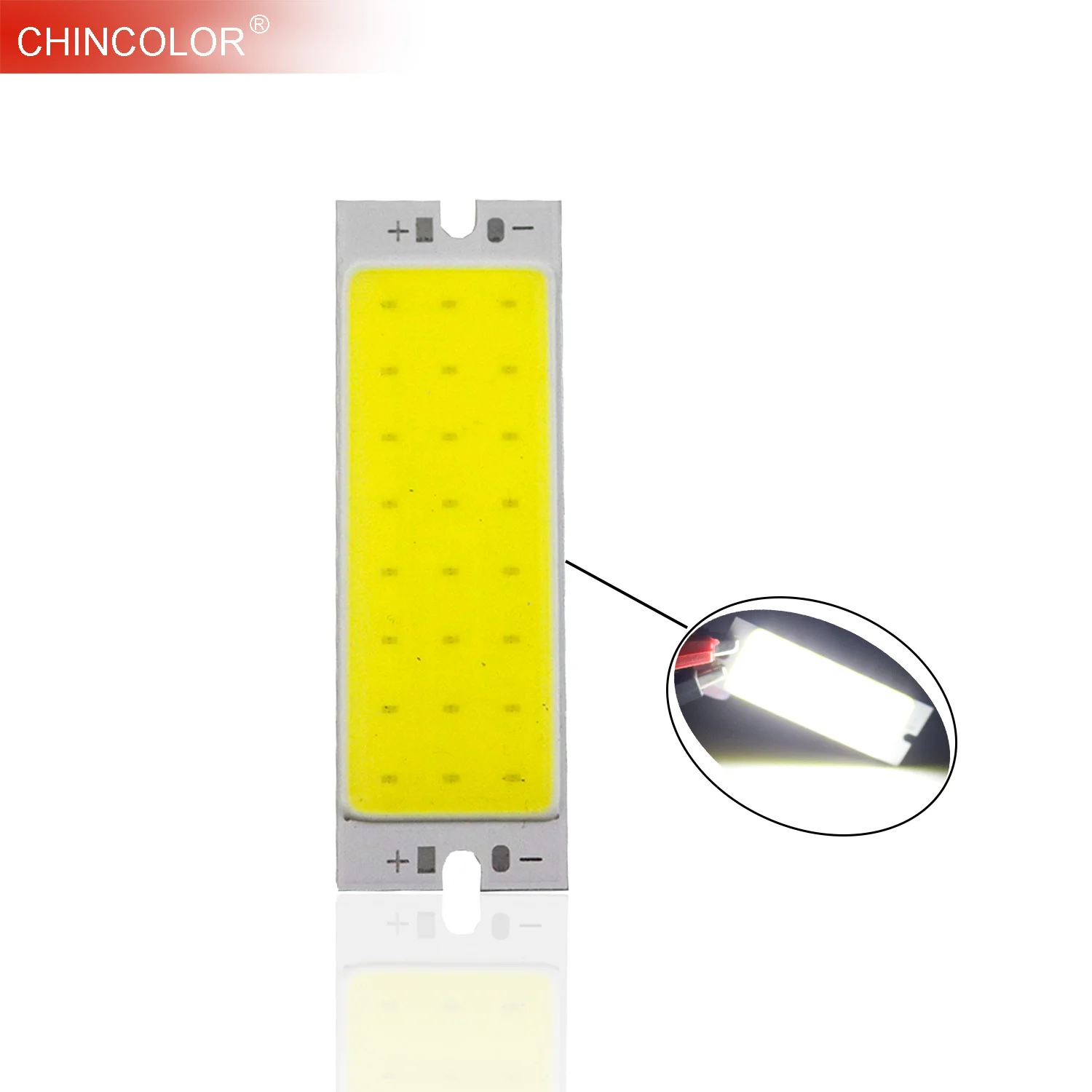 DC12V COB LED Light Source Strip Flip Chip 5W Natural White 62*20MM DIY Home Lighting Bar Car Light Lamp Bulb Fast Ship JQ
DC12V COB LED Light Source Strip Flip Chip 5W Natural White 62*20MM DIY Home Lighting Bar Car Light Lamp Bulb Fast Ship JQ