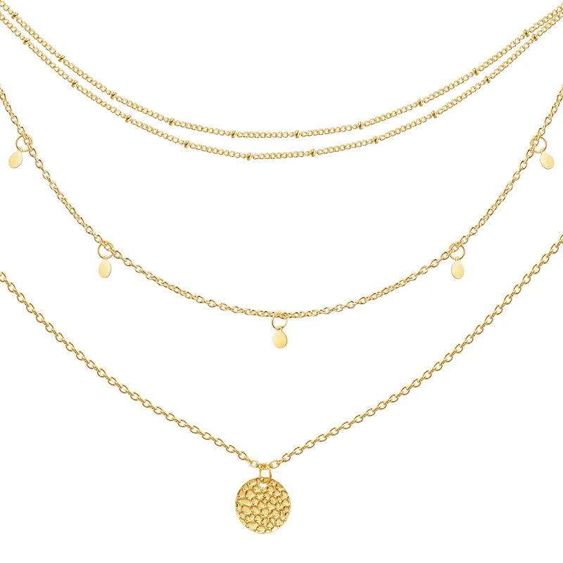 SHUANGR Multi-layer Crystal Moon Sun Star Leaf Pendant Necklace Ladies Retro Charm Necklace Necklace Party Jewelry Accessories
SHUANGR Multi-layer Crystal Moon Sun Star Leaf Pendant Necklace Ladies Retro Charm Necklace Necklace Party Jewelry Accessories