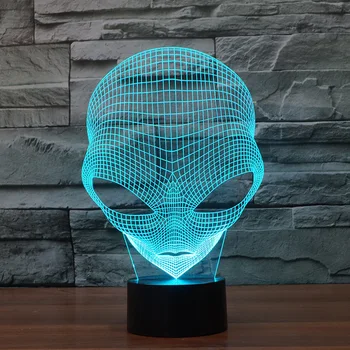 Alien Seven color Touch led Visual Usb 3d Light Creative Wholesale Kids Room Led Night Light Novelty Led Usb 3d Lamp
Alien Seven color Touch led Visual Usb 3d Light Creative Wholesale Kids Room Led Night Light Novelty Led Usb 3d Lamp