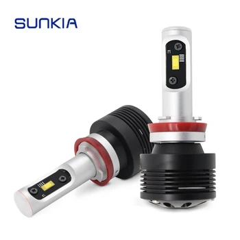 SUNKIA H8 H11 Car LED Headlight Conversion Kit All-in-one High Bright Driving Lamps 12v-24v 72W 9200LM 6000k Headlamp Bulbs
SUNKIA H8 H11 Car LED Headlight Conversion Kit All-in-one High Bright Driving Lamps 12v-24v 72W 9200LM 6000k Headlamp Bulbs
