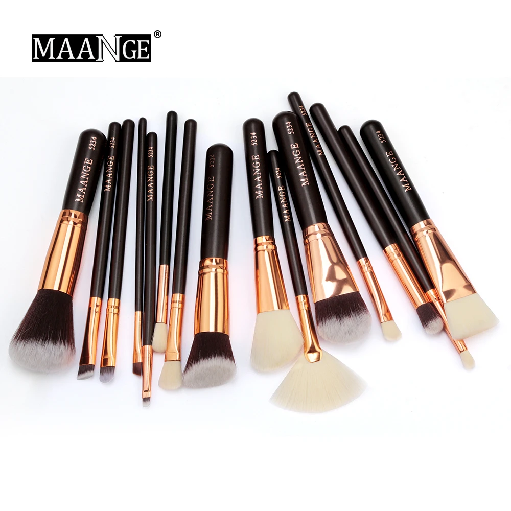 15 Pcs Wooden Handle Makeup Brushes Set Foundation Powder Lip Eye Shadow Bulsh Blending Beauty Cosmetics Make Up Brushes Tools
15 Pcs Wooden Handle Makeup Brushes Set Foundation Powder Lip Eye Shadow Bulsh Blending Beauty Cosmetics Make Up Brushes Tools