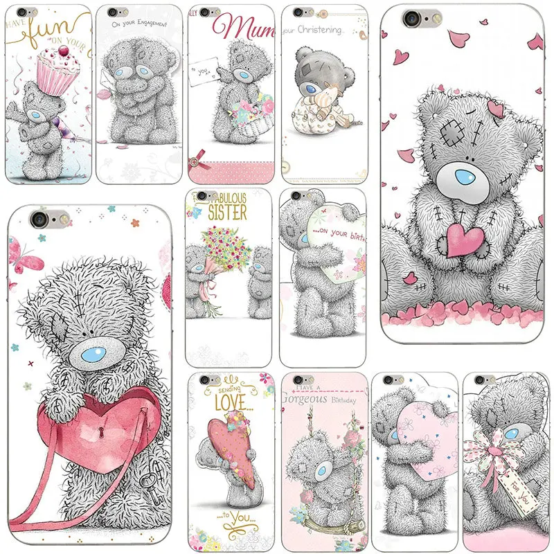 For iPhone 8 7 6 6S Plus X 10 5 5S SE 5C 4 4S Coque Shell Soft TPU Silicone Phone Case Cover Hot Sale Teddy Me To You Bear style
For iPhone 8 7 6 6S Plus X 10 5 5S SE 5C 4 4S Coque Shell Soft TPU Silicone Phone Case Cover Hot Sale Teddy Me To You Bear style