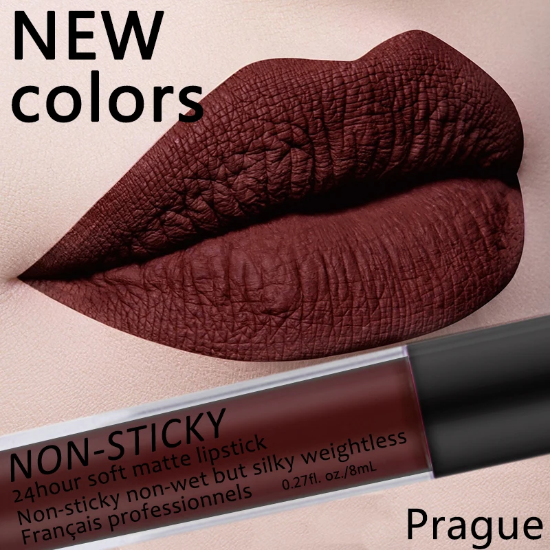 TREEINSIDE 2902 Matte lipstick hydrating silky satain felling non-sticky lasting 24 hour liquid lipstick plush matte 
TREEINSIDE 2902 Matte lipstick hydrating silky satain felling non-sticky lasting 24 hour liquid lipstick plush matte