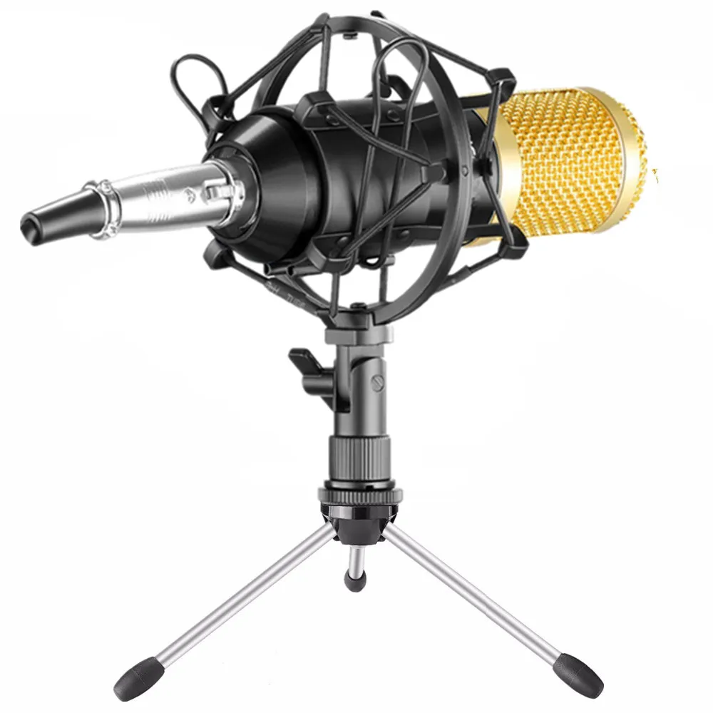 BM800 Mikrofon Condenser Sound Recording BM 800 Microphone With Shock Mount For Radio computer Singing bm-800 KTV Karaoke
BM800 Mikrofon Condenser Sound Recording BM 800 Microphone With Shock Mount For Radio computer Singing bm-800 KTV Karaoke