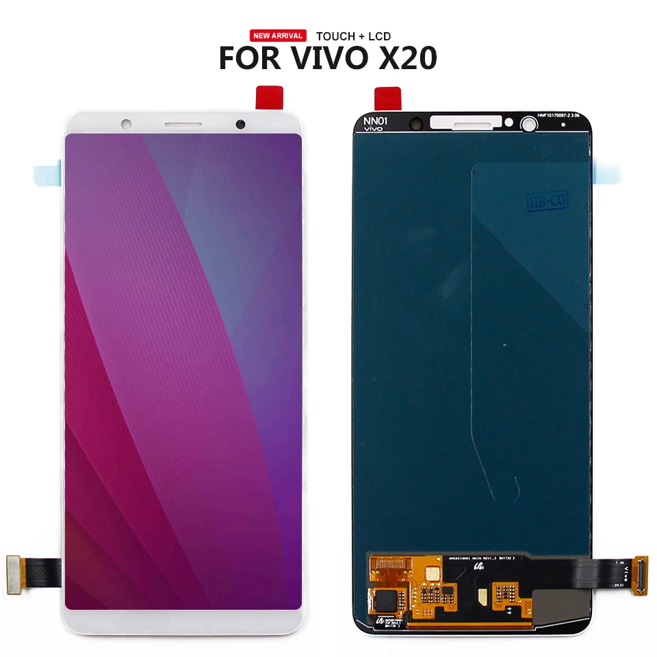 For Vivo X20 LCD Display Touch Screen Digitizer Panel Glass Assembly Replacement
For Vivo X20 LCD Display Touch Screen Digitizer Panel Glass Assembly Replacement