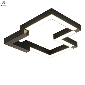 Nordic Geometric Paint Black / White Metal Led Ceiling Lamp Bedroom Remote Control Dimmable Ceiling Light Lustre Luminarias
Nordic Geometric Paint Black / White Metal Led Ceiling Lamp Bedroom Remote Control Dimmable Ceiling Light Lustre Luminarias