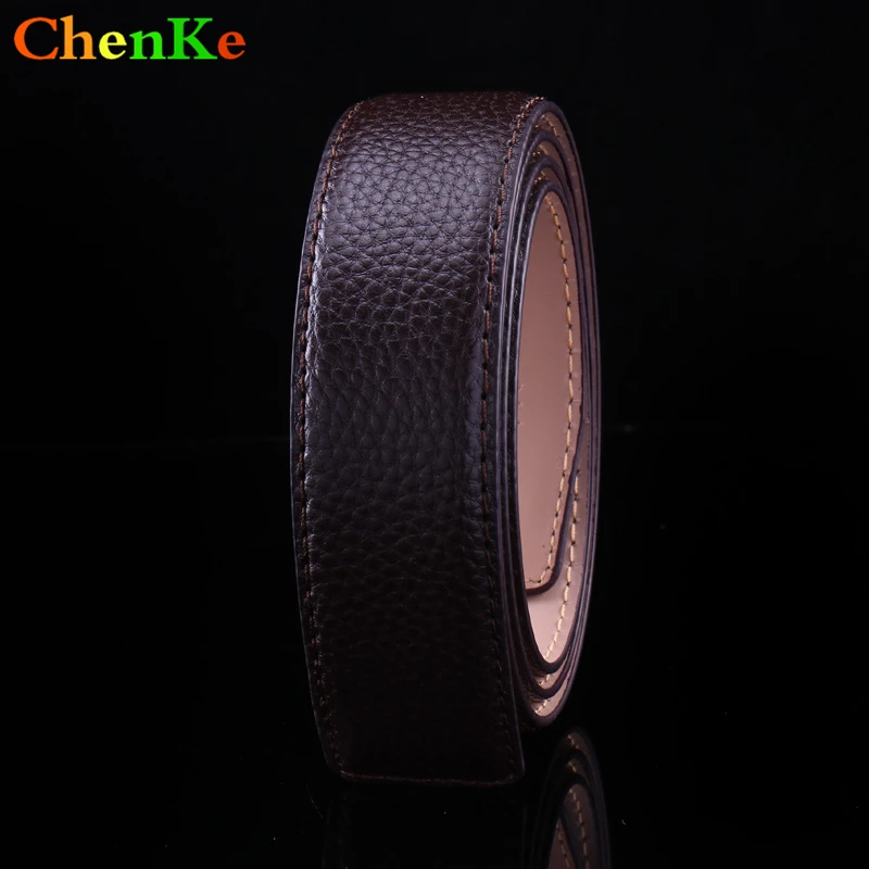 ChenKe No Buckle Belt White Black Blue 5 color Genuine Leather H Belt Automatic Smooth Belts Body Strap Designer Men Ribbon Belt
ChenKe No Buckle Belt White Black Blue 5 color Genuine Leather H Belt Automatic Smooth Belts Body Strap Designer Men Ribbon Belt