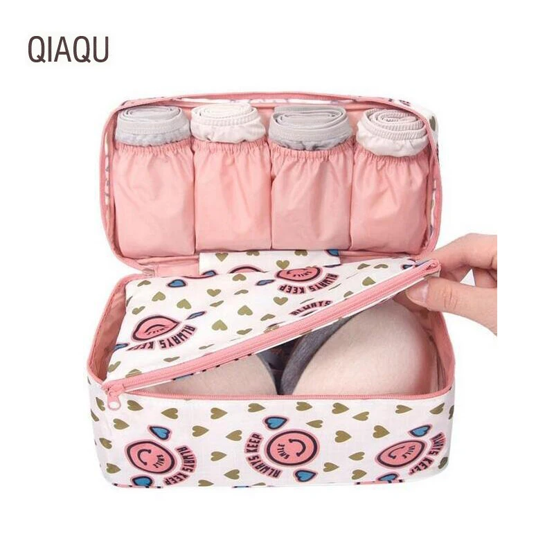 QIAQU Women Multifunction Portable Storage Bag Underwear Bra Necessity Organizer high quality Makeup Pouch Travel Accessories
QIAQU Women Multifunction Portable Storage Bag Underwear Bra Necessity Organizer high quality Makeup Pouch Travel Accessories