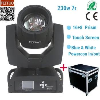 2pcs+flightcase 8+16 Double Prism 230w Beam Sharpy 7r Spot Gobo Light Touch Screen DJ Stage 7r 230 Moving Head
2pcs+flightcase 8+16 Double Prism 230w Beam Sharpy 7r Spot Gobo Light Touch Screen DJ Stage 7r 230 Moving Head
