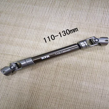 1PCTAMIYA Tractor Drive Shaft L110-130mm Stainless Steel Transmission Shafts Universal Joint Axle for SCX10 RC Car Upgrades
1PCTAMIYA Tractor Drive Shaft L110-130mm Stainless Steel Transmission Shafts Universal Joint Axle for SCX10 RC Car Upgrades