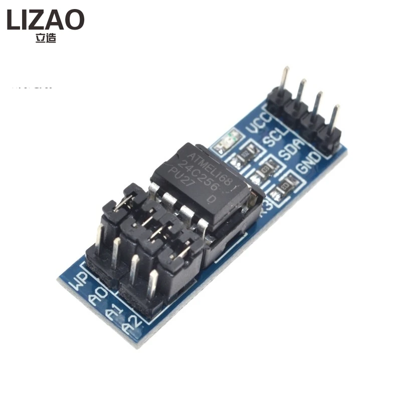 Новый модуль памяти EEPROM с интерфейсом AT24C256 24C256 I2C | Электронные компоненты и
