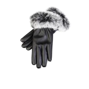 2018 Fashion Warm Winter Touch Screen Thickness Gloves Female Leather Gloves Fur Wrist Mittens Women Warm Gloves Guantes A0389
2018 Fashion Warm Winter Touch Screen Thickness Gloves Female Leather Gloves Fur Wrist Mittens Women Warm Gloves Guantes A0389