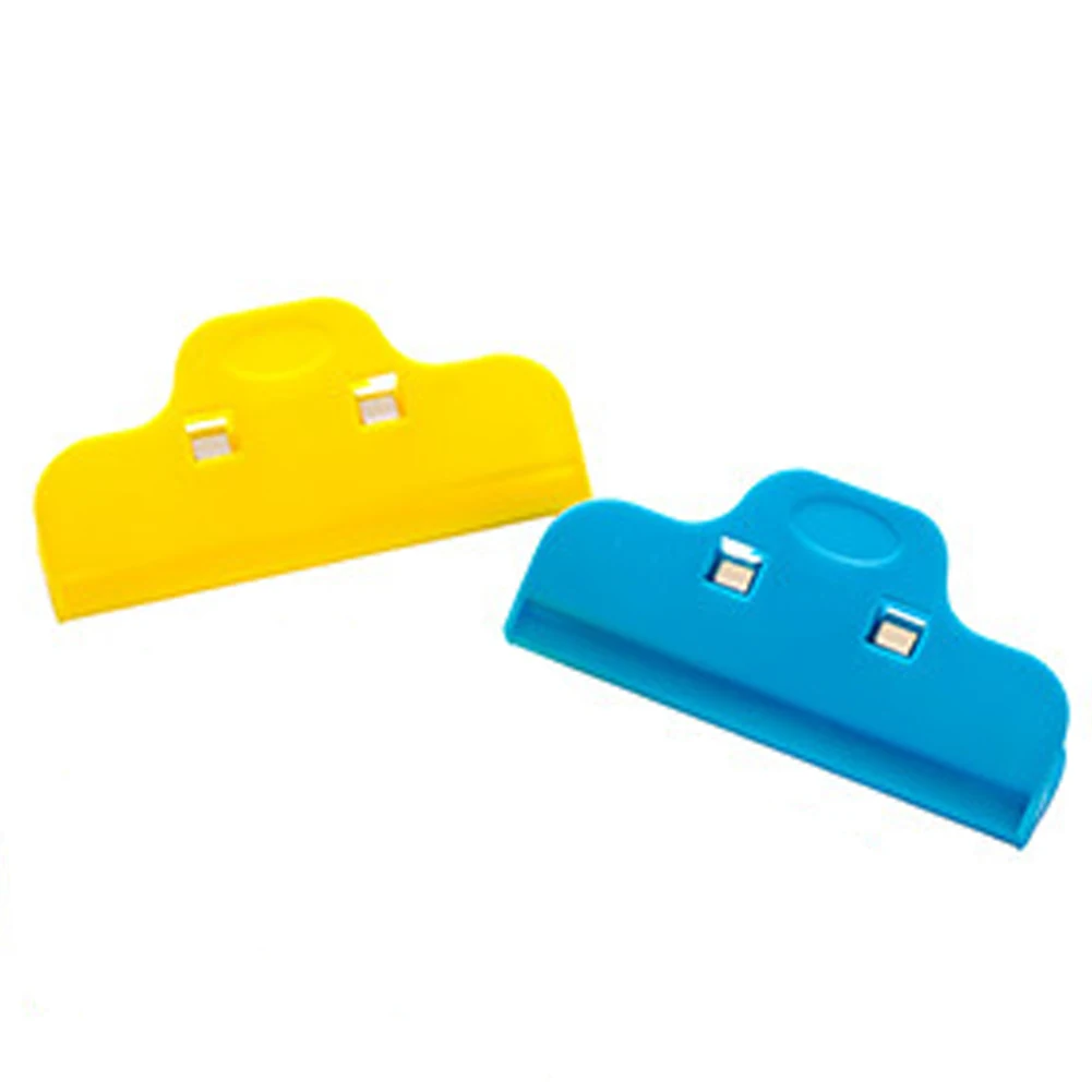 2PCS Snack Storage Kitchen Portable Pegs Food Plastic Sealing Bag Clip Moisture Proof Random | Дом и сад