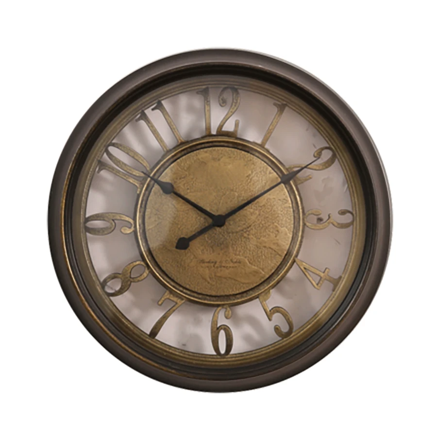 Brown European Charms New Luxury Clock Retro Mirror Vintage Wall Clock Metal Living Room Reloj Pared Vintage American Decor B002
Brown European Charms New Luxury Clock Retro Mirror Vintage Wall Clock Metal Living Room Reloj Pared Vintage American Decor B002