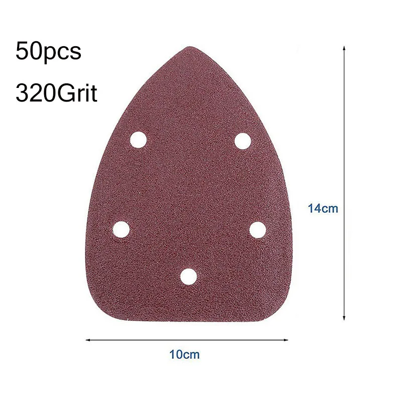 SHINA 50pcs Sandpaper 320 Grit Triangle Sanding Disc Sheet Sand Paper Pad Set For Fein Oscillating
SHINA 50pcs Sandpaper 320 Grit Triangle Sanding Disc Sheet Sand Paper Pad Set For Fein Oscillating