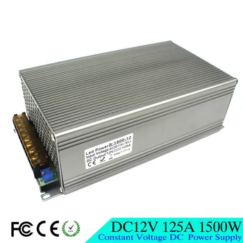DC 12V 125A 1500W Power Supply Driver Transformers 110V 220V AC to DC12V SMPS for Industrial Equipment LED Light CNC CCTV
DC 12V 125A 1500W Power Supply Driver Transformers 110V 220V AC to DC12V SMPS for Industrial Equipment LED Light CNC CCTV