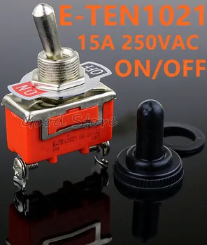 Free Shipping 1pcs Good Quality E-TEN1021 2-Pin SPST 2 Terminal ON-OFF 15A 250V Toggle Switch orange 
Free Shipping 1pcs Good Quality E-TEN1021 2-Pin SPST 2 Terminal ON-OFF 15A 250V Toggle Switch orange