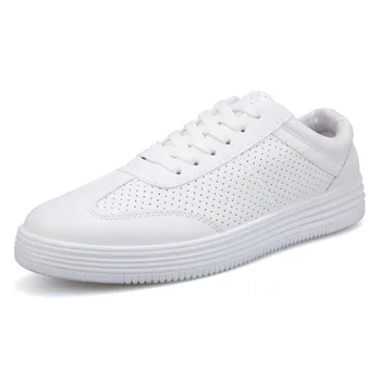 Brand Designer Men's Casual Shoes Summer Breathable Fashion White Sneakers Men Leather Shoes loafers male tenis krasovki
Brand Designer Men's Casual Shoes Summer Breathable Fashion White Sneakers Men Leather Shoes loafers male tenis krasovki