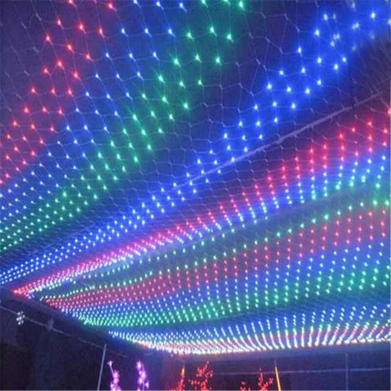 LED Net Mesh String Light 4x6M 640LEDs 8 modes 220V Fairy Decorative Lights for Christmas Wedding Square Park Decoration
LED Net Mesh String Light 4x6M 640LEDs 8 modes 220V Fairy Decorative Lights for Christmas Wedding Square Park Decoration