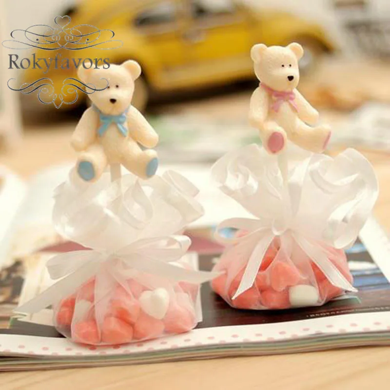 12PCS Teddy Bear Organza Tulle Baby Shower Kid Party Favor Candy Bags Sweet Holders Baptism Anniversary Table Decor Ideas
12PCS Teddy Bear Organza Tulle Baby Shower Kid Party Favor Candy Bags Sweet Holders Baptism Anniversary Table Decor Ideas