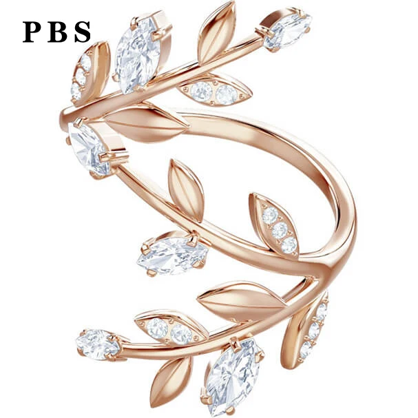 PBS Original Copy High Quality 1:1 Exquisite Leaf Rings Plated With Rose Gold Logo Free Package Manufacturers Wholesale
PBS Original Copy High Quality 1:1 Exquisite Leaf Rings Plated With Rose Gold Logo Free Package Manufacturers Wholesale