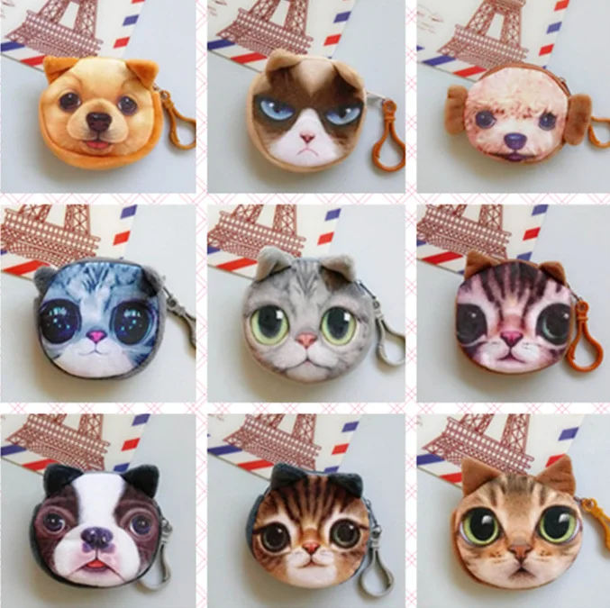 1Piece Random Kawaii Little Dog , Cats Etc. Plush 7.5CM Coin Bag Purse , Key Hook Wallet Pouch , Pocket Coin BAG
1Piece Random Kawaii Little Dog , Cats Etc. Plush 7.5CM Coin Bag Purse , Key Hook Wallet Pouch , Pocket Coin BAG