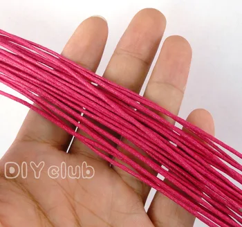 80m/Lot--Rose Red Cotton Waxed Cord, Waxed Cord String, Wax Hemp Rope for bracelets, wrap bracelet cord 1.5mm
80m/Lot--Rose Red Cotton Waxed Cord, Waxed Cord String, Wax Hemp Rope for bracelets, wrap bracelet cord 1.5mm