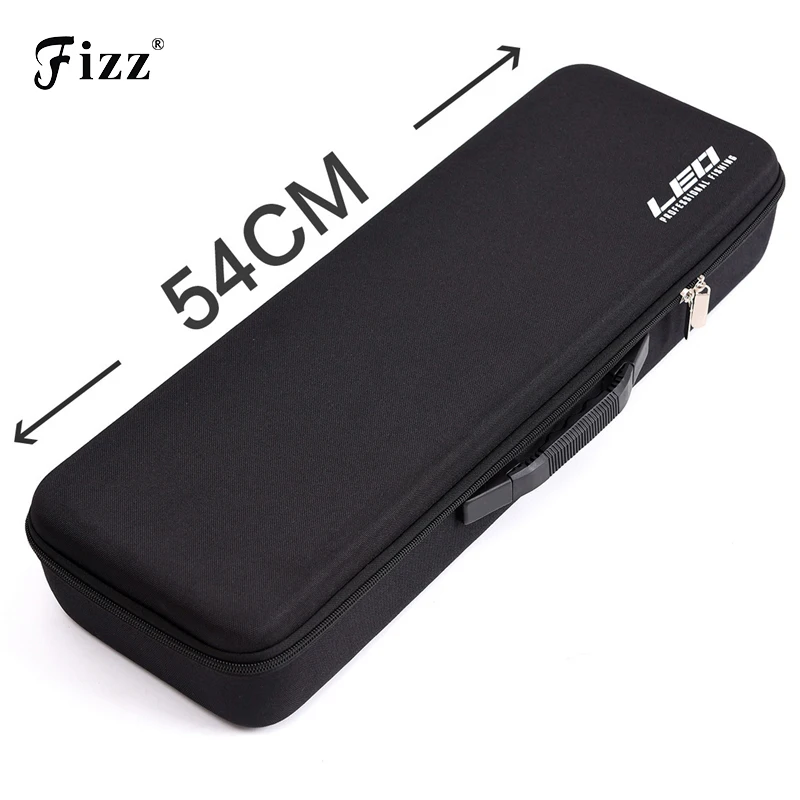 LEO EVA Layer Hard Case Fishing Bag Shockproof Fishing Tackle Handbag for Fishing Rod and Reel 54cmx19cmx9cm
LEO EVA Layer Hard Case Fishing Bag Shockproof Fishing Tackle Handbag for Fishing Rod and Reel 54cmx19cmx9cm