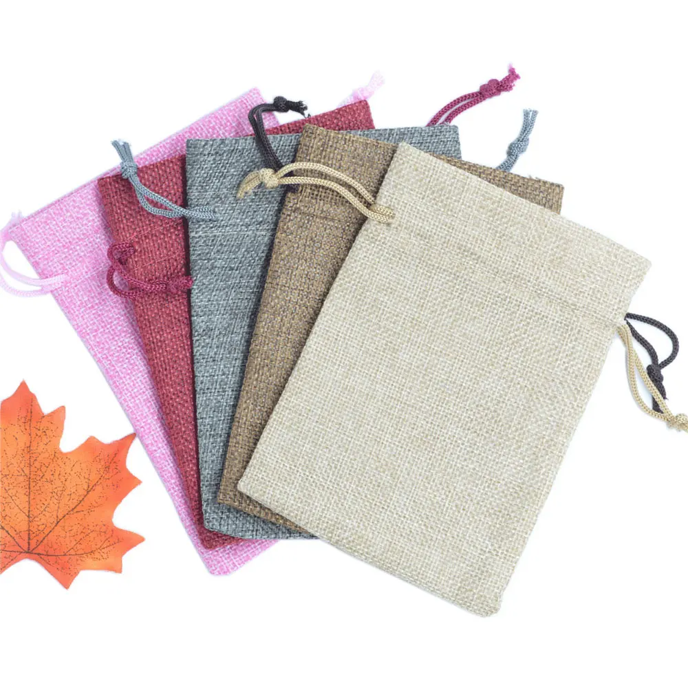KALASO 5PCs Jute Drawstring Storage Bags Package&Decorate Jewelry Gift Xmas Sack 9.5x13.5cm(3 6/8"x5 3/8")
KALASO 5PCs Jute Drawstring Storage Bags Package&Decorate Jewelry Gift Xmas Sack 9.5x13.5cm(3 6/8"x5 3/8")