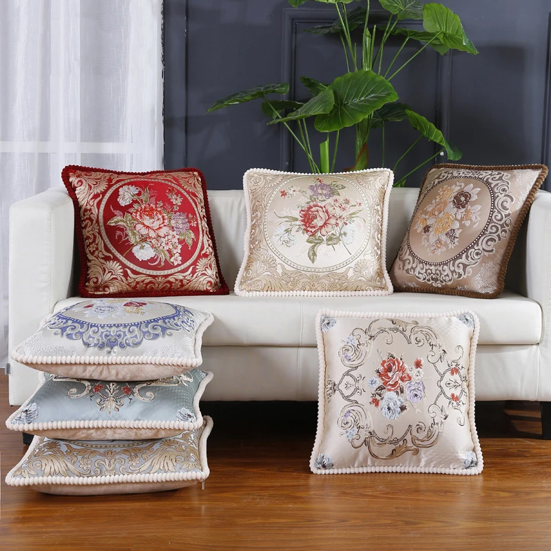 European Style Jacquard Knitting Cushion Cover Villus Edge Decorative Throw Pillow Cover Plaid Printed Bedding Home Decor
European Style Jacquard Knitting Cushion Cover Villus Edge Decorative Throw Pillow Cover Plaid Printed Bedding Home Decor