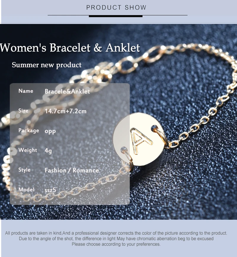 2019 Fashion Women's Bracelets Gold Colour Adjustable Metal Letters Romantic Round Bracelet Lovers Gift Party Jewelry Wholesale 2019 Fashion Women's Bracelets Gold Colour Adjustable Metal Letters Romantic Round Bracelet Lovers Gift Party Jewelry Wholesale