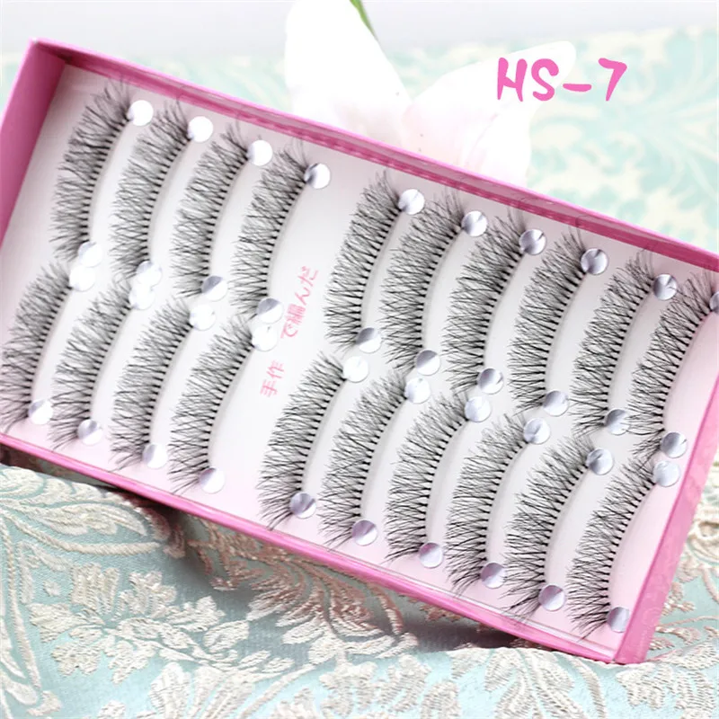 10 pairs/set false lashes natrual long nude makeup eye lashes handmade 3D mink fake lashes extension cilias woman make up tool
10 pairs/set false lashes natrual long nude makeup eye lashes handmade 3D mink fake lashes extension cilias woman make up tool