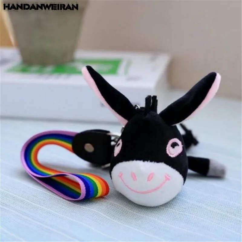 HANDANWEIRAN 1PCS Korean Version Of The Small Donkey Plush Toy Mobile Phone Chain Ornaments Hanging Neck Toys Gift 13CM
HANDANWEIRAN 1PCS Korean Version Of The Small Donkey Plush Toy Mobile Phone Chain Ornaments Hanging Neck Toys Gift 13CM